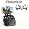 2018 New LH-X28 GPS Quadcopter Folding Arms 6Axis Gyro Wifi FPV GPS Drone With Camera One Key Return RC Helicopter Selfie Drone